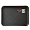 Fleming Supply Oversized Boot Tray- All Weather Plastic Utility Shoe Mat- Water Resistant to Protect Floors, Black 364564ZXO - alternate 1